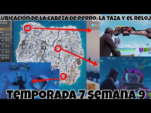 Vídeo: Fortnite Sundial, Taza De Café De Gran Tamaño, Ubicaciones De Cabezas De Perro Gigantes