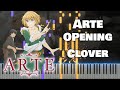 ARTE OP 『Clover』 by Maaya Sakamoto (TV Size) [piano]