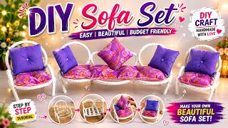 How to Make a Modern DIY Sofa Set at Home
