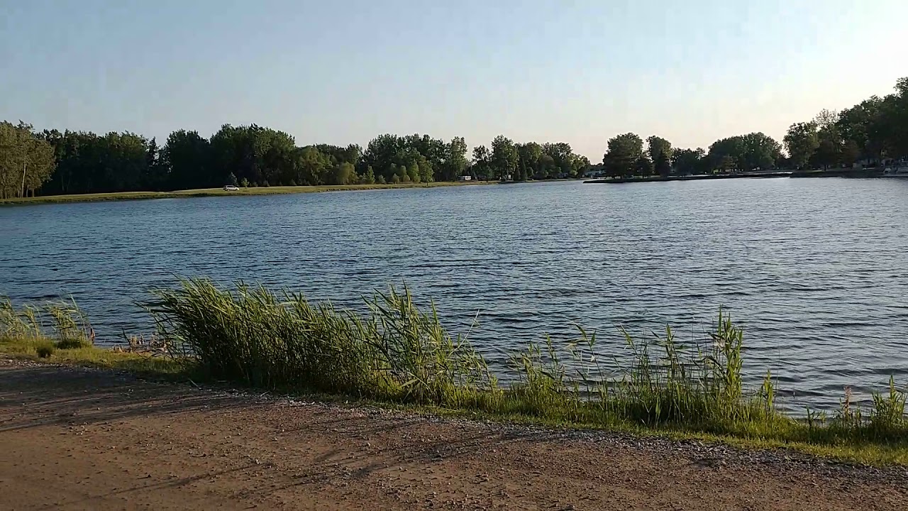 Haas Lake campground Hudson, MI YouTube