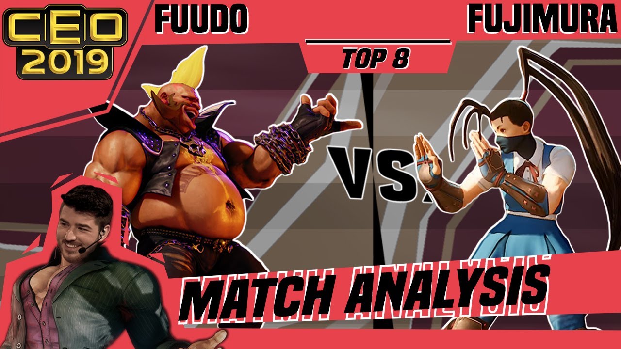 SFV AE Match Analysis: CEO 2019 Top 8 - Fuudo vs. Fujimura