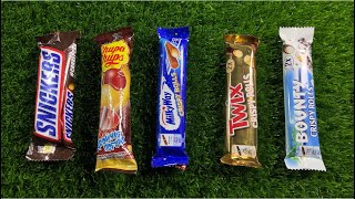 Satisfying Video Asmr Unboxing GIANT Sweets chocolate and Rainbow Lollipops with Cutting Candy Asmr screenshot 1