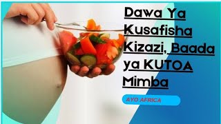 DAWA YA KUSAFISHA KIZAZI BAADA YA KUTOA MIMBA NA MABONGE YA DAMU@WanawakeLive Tv