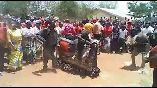 Suzuki bike Gule WAMKULU cultural dance