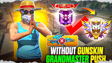 Without Gun Skin Grandmaster Rank Push Tricks 🥶 | Solo Fast Rank Push Tips And Tricks | #ranked