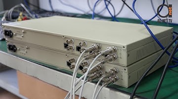 4E1 to Ethernet converter with NMS system and BNC & RJ-48 universal G.703 ports