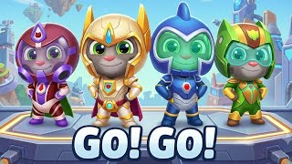 Talking Tom Hero Dash UltraHero Tom vs Platinum Tom vs Deep Sea Tom vs Planet Power Tom Gameplay  screenshot 4