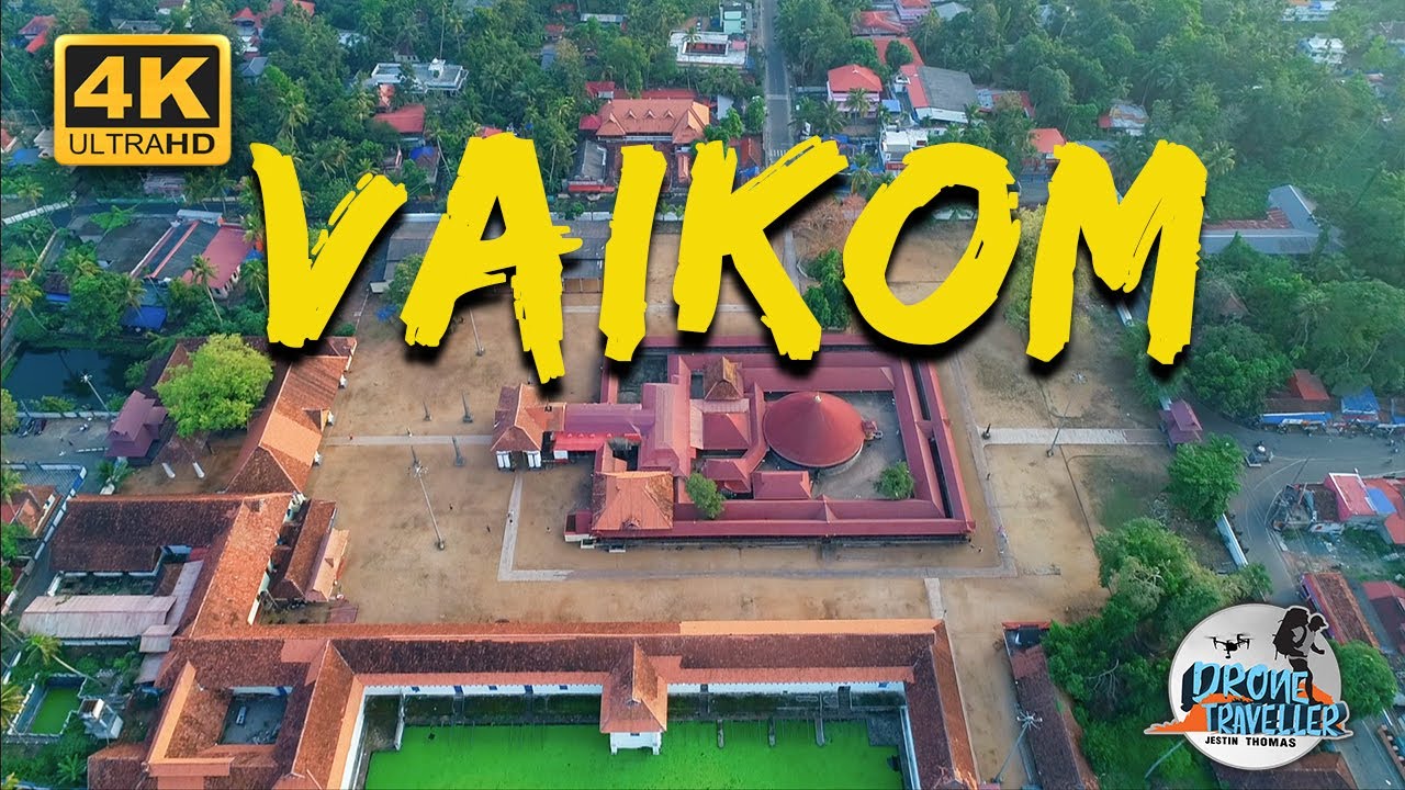 Vaikom MAHADEVA TEMPLE  drone video  vaikathashtami  vaikommahadevatemple  kerala  g20summit