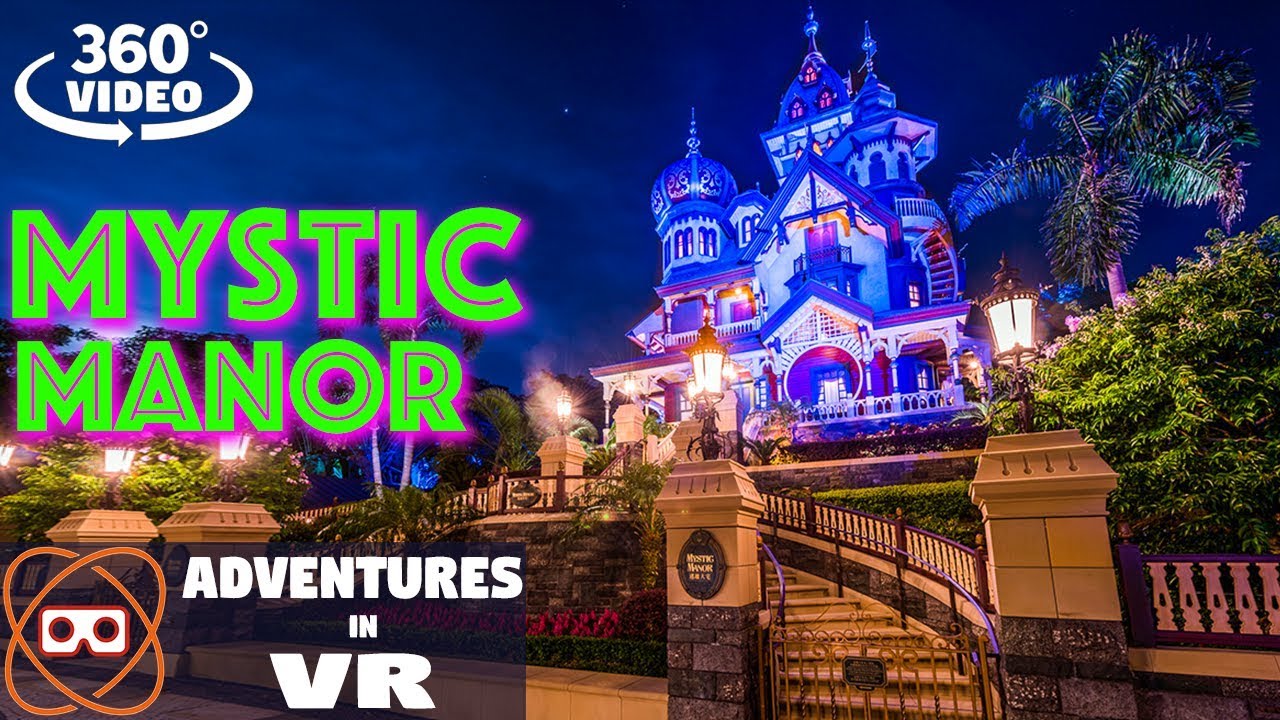 [5k 360] Mystic Manor 360 POV - Favorite Disney Dark Ride