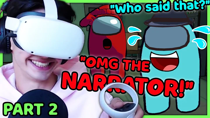 I NARRATED AMONG US VR Players.. AGAIN 🧐