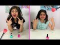 Twin Telepathy Make-up Challenge with Sally fun tube!!