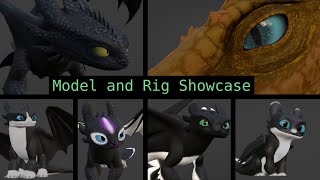 Model Showcases and Rig Walkthroughs | Blender 3D Models