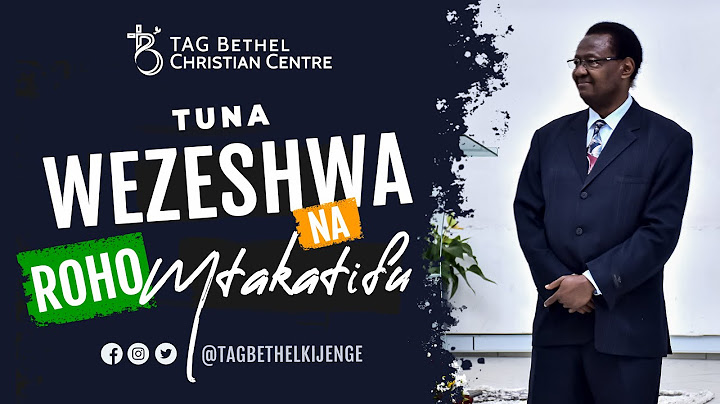 Semina ya Umisheni | 20 Feb 2024 | REV. DR. GERALD NGUYAINE