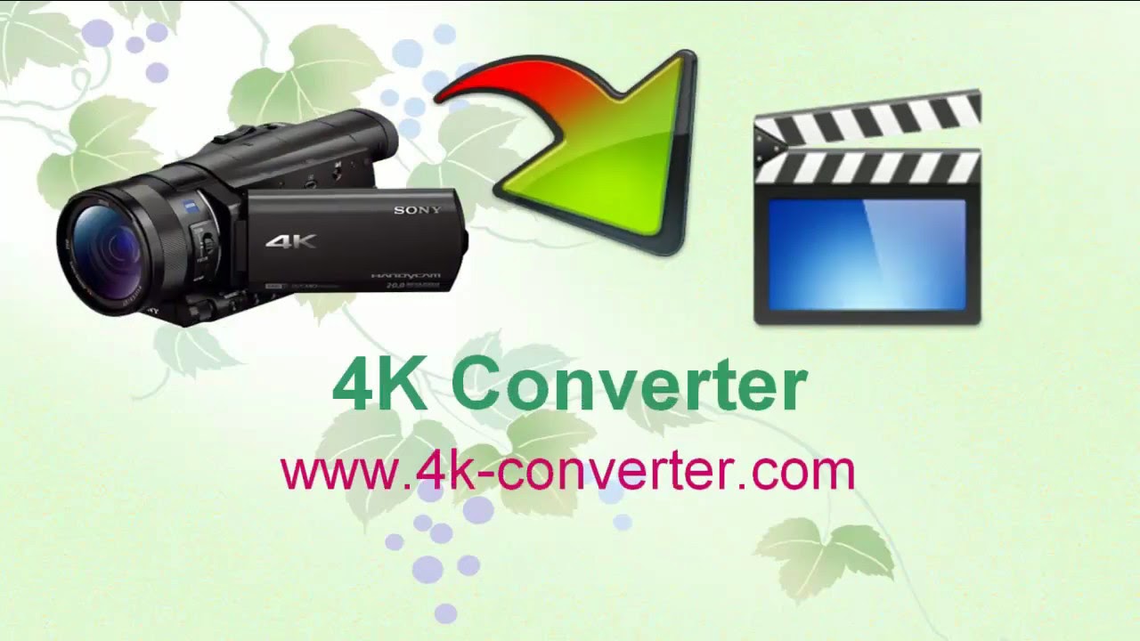 4K Converter Convert Ultra Hd 4K Video Files MP4 MOV MXF YouTube