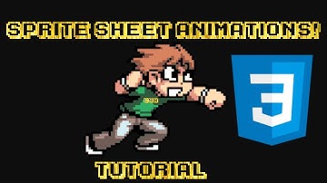 How To Animate A Sprite Sheet Using CSS - Tutorial!