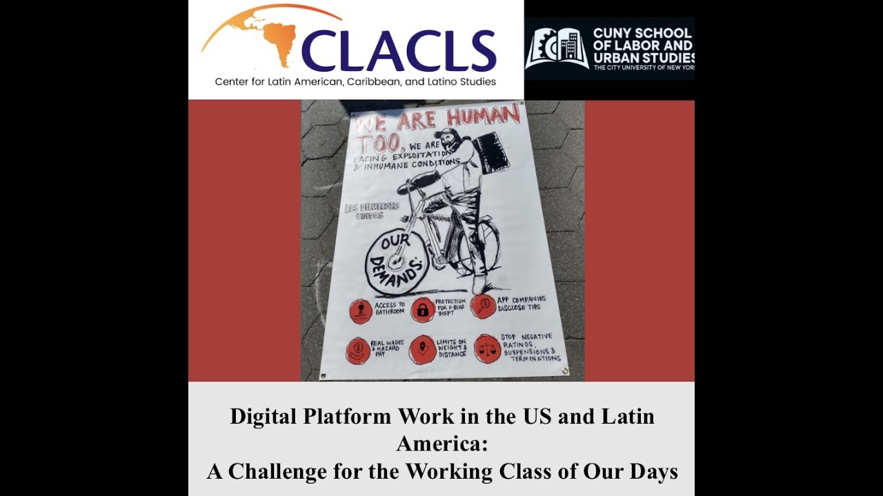 Digital Platform Work in the US and Latin America: A Challenge for the ...