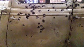 THE REAL BONNIE & CLYDE DEATH  CAR At WHISKEY PETE'S CASINO  Part 2