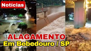 Alagamentos Na Cidade De Bebedouro Sp Lago Transbordou Com As Chuvas