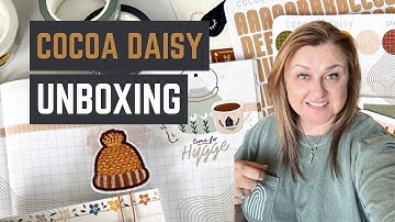 Cocoa Daisy Unboxing | Home Sweet Home Kit |  Stickers Stamps Paper  | Traveler