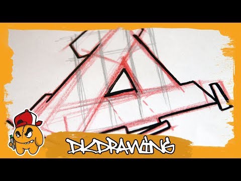 Graffiti Tutorial for beginners - How to draw & flow your graffiti letters - Letter O