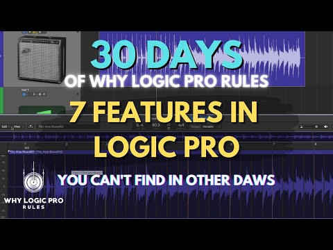 7 Features in Logic Pro X That You Can&rsquo;t Find in Other DAWs