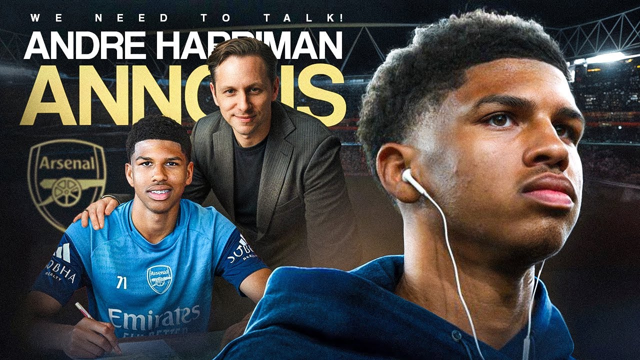 7 Months of Negotiations: Signing His First Pro Contract at Arsenal | Andre Harriman Annous