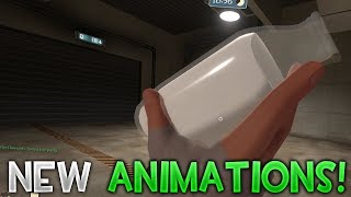 [TF2] ALL NEW JUNGLE INFERNO SCOUT INSPECT ANIMATIONS!