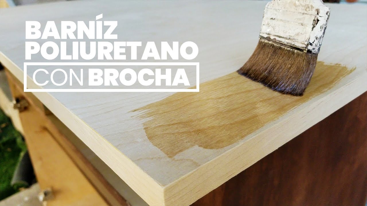 Qué rodillo y brocha utilizar para barnizar o tintar lamas de madera?