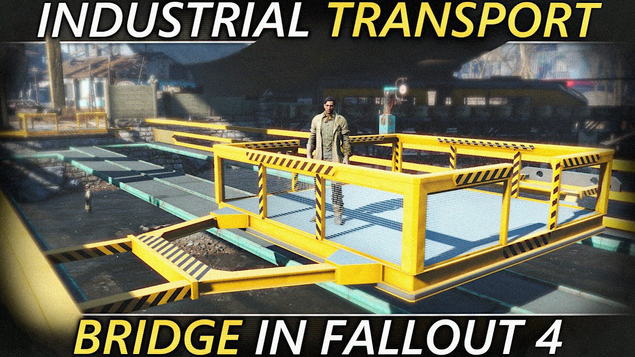 Fallout 4 - Industrial Transport Bridge In Sanctuary