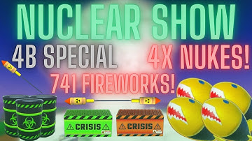 Nuclear firework show in (Fireworks Playground) Roblox