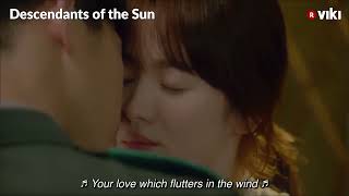 Descendants of the Sun - EP5 | Song Joong Ki & Song Hye Kyo Wine Kiss [Eng Sub]