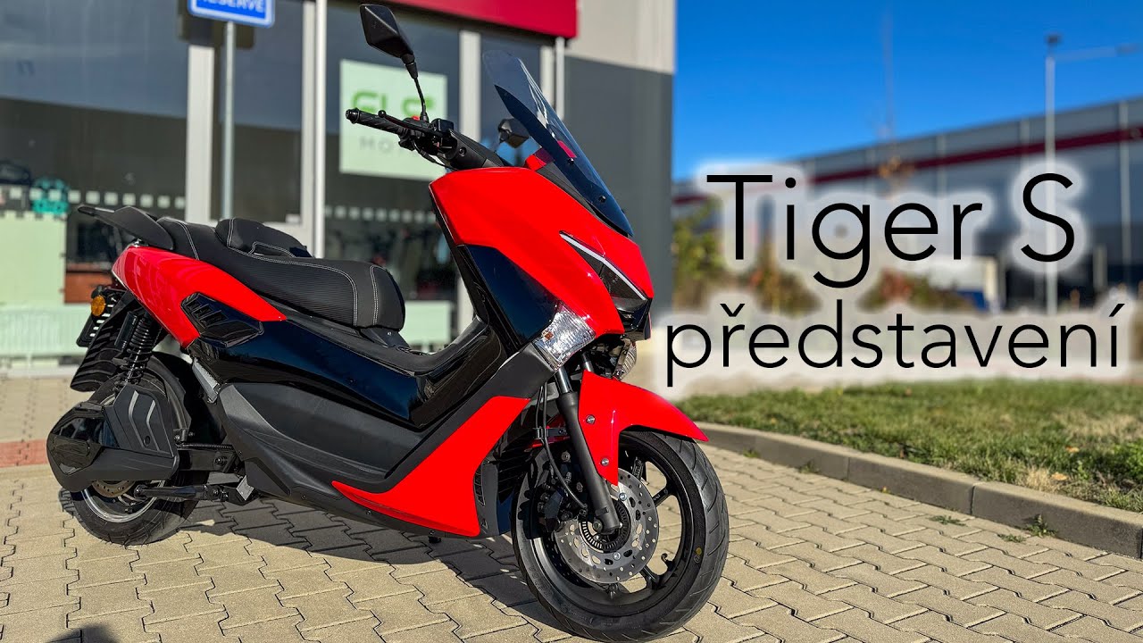 Tiger S - 20Kw, 110km/h a obří baterie 😲. Představení 🛵 - YouTube