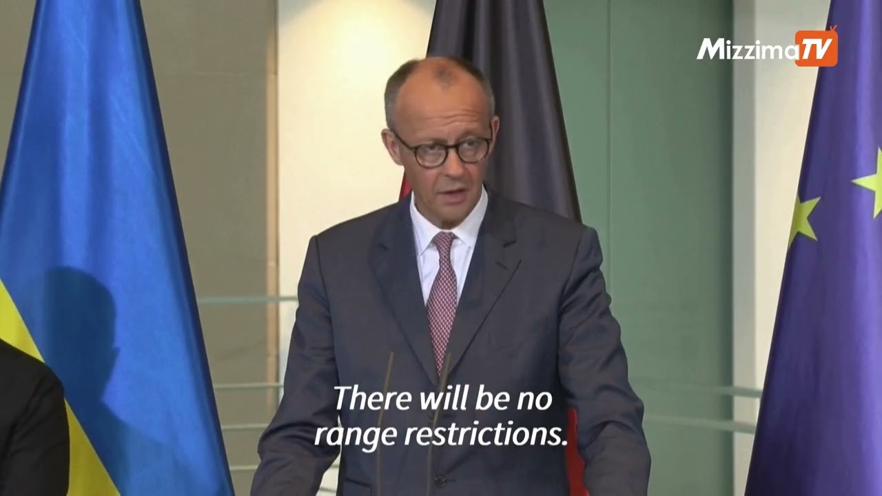 Merz says Germany will help Ukraine produce long-range weapons
