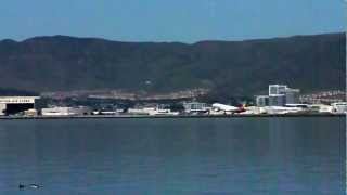 jet leaving sfo 3-10-13 elephant bar view