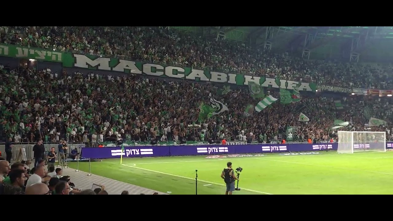 מרגיש את הטירוף הר געש בירוק מכבי חיפה 0-4 ריינה | יציע צפוני | מחזור 1 עונת 25-26