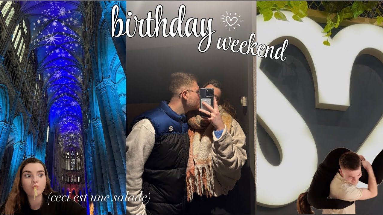 Son anniversaire à Amiens 🎄| Week-end en amoureux 