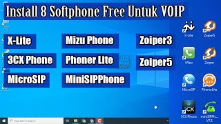 Install Sofphone, Xlite, 3CXphone, Mizuphone, phonelite, zoiper3, zoiper5, MiniSIP dan MicroSIP screenshot 4
