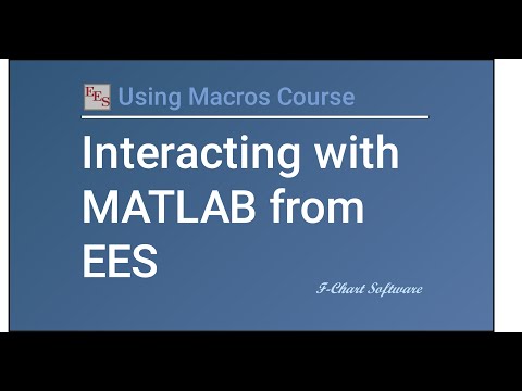 EES から MATLAB を操作する