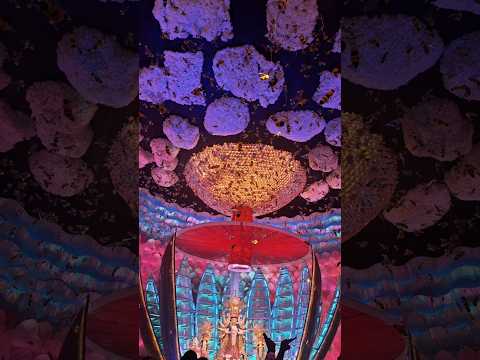 Newtown's durga puja pandal ❤️❗️#durgapuja #maa #durgamaa #yutubeshorts