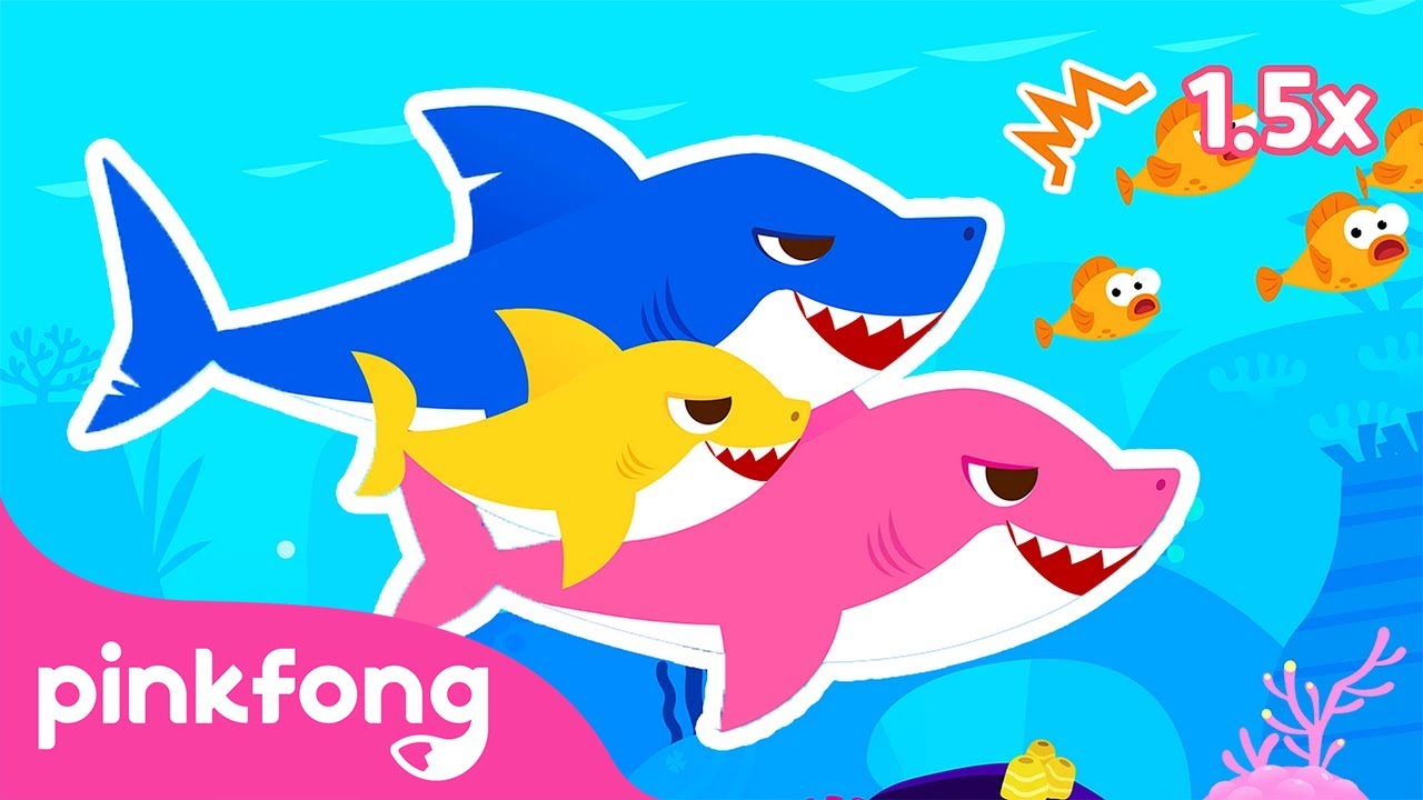 Play: Pinkfong: Baby Shark Dance, 1.5x faster