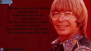 John Denver | The Wildlife Concert - Darcy Farrow | Lyrics Meaning