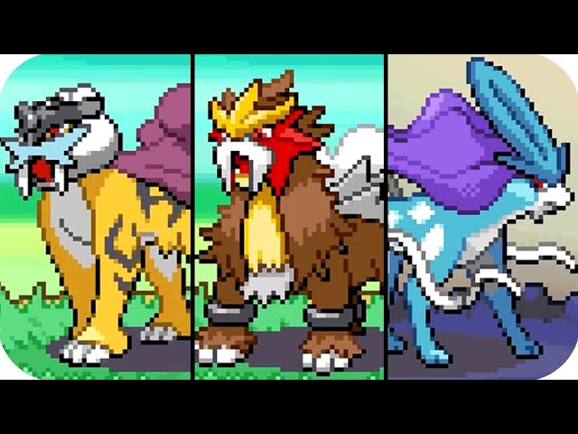 suicune, raikou, and entei (pokemon) drawn by tapioka_chaso