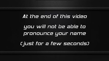 Self Hypnosis   forget your name in 60 seconds MULTILANGUAGE