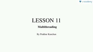 Window/Application based Java Programming - Multithreading