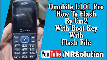 How To Flash Qmobile L101 Pro With Boot Key With Flash File