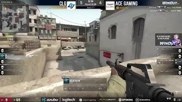 Tarik Insanely Smart 1 vs 3 Clutch   CLG vs ACE Gaming 05 09 15