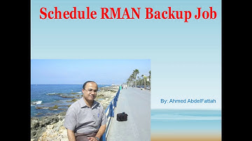 Schedule RMAN Backup Job in one minute