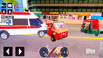 Tuk Tuk auto rickshaw driver game - driving games fans - Android iOS Gameplay #35