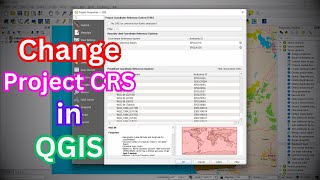How to Change Project Coordinate System in QGIS | Quick and Easy Guide