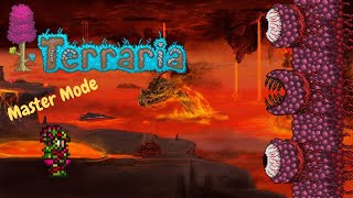 Wall of flesh, except its hard![terraria master mode] (ep 10)